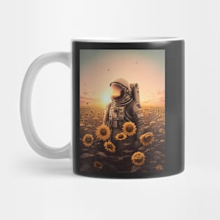 Planet of Sunflower Mug